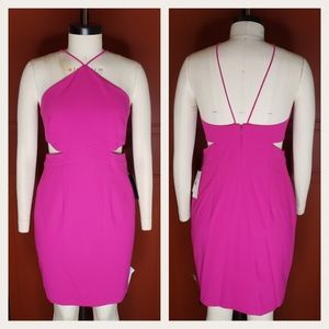 Aidan Mattox Pink Cocktail Dress